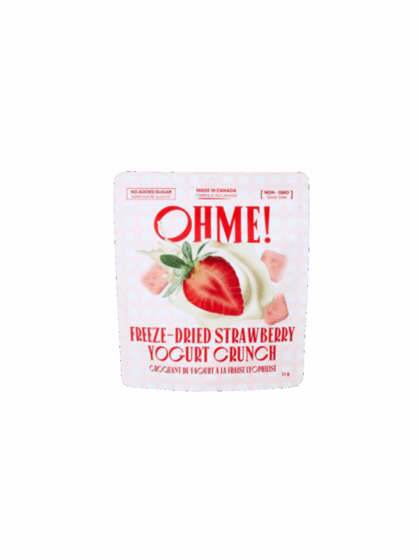 Freeze-Dried Strawberry Yogurt Crunch