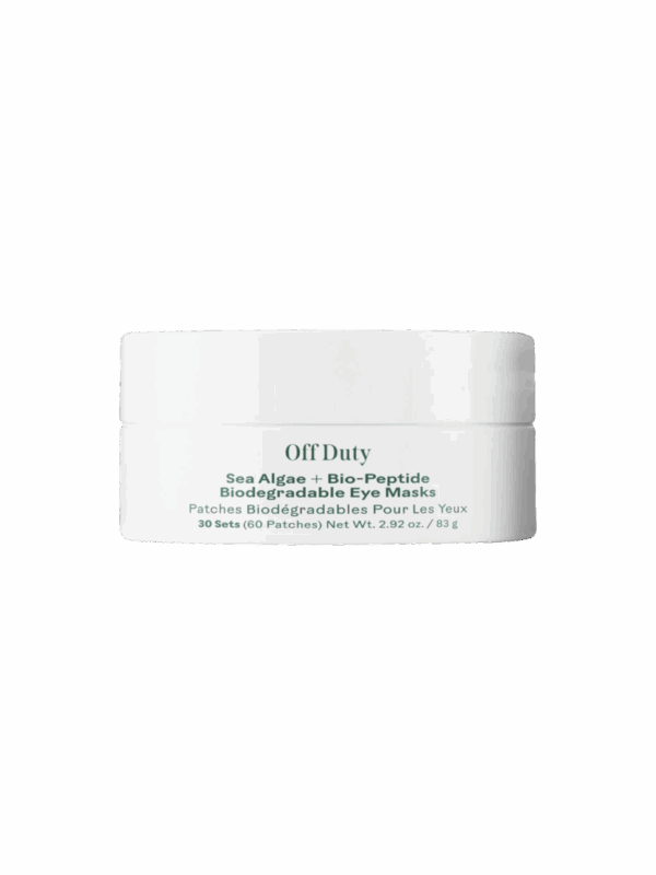 Off Duty Sea Algae + Bio-Peptide Biodegradable Eye Masks (60 Pack)