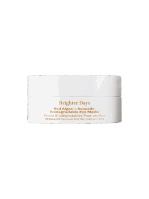 Brighter Days Red Algae + Avocado Biodegradable Eye Masks (60 Pack)