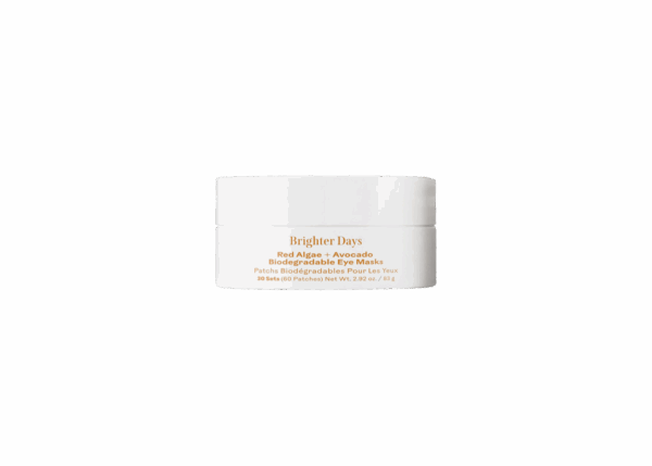 Brighter Days Red Algae + Avocado Biodegradable Eye Masks (60 Pack)