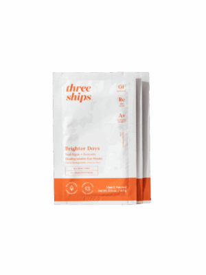 Brighter Days Red Algae + Avocado Biodegradable Eye Masks (Individual Pack)