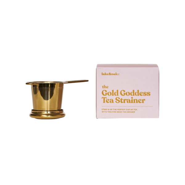 Gold Goddess Tea Strainers